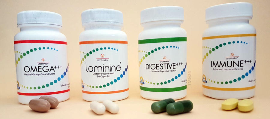 LPGN Powerhaus mit LamiNine, Omega, Digestive und Immune